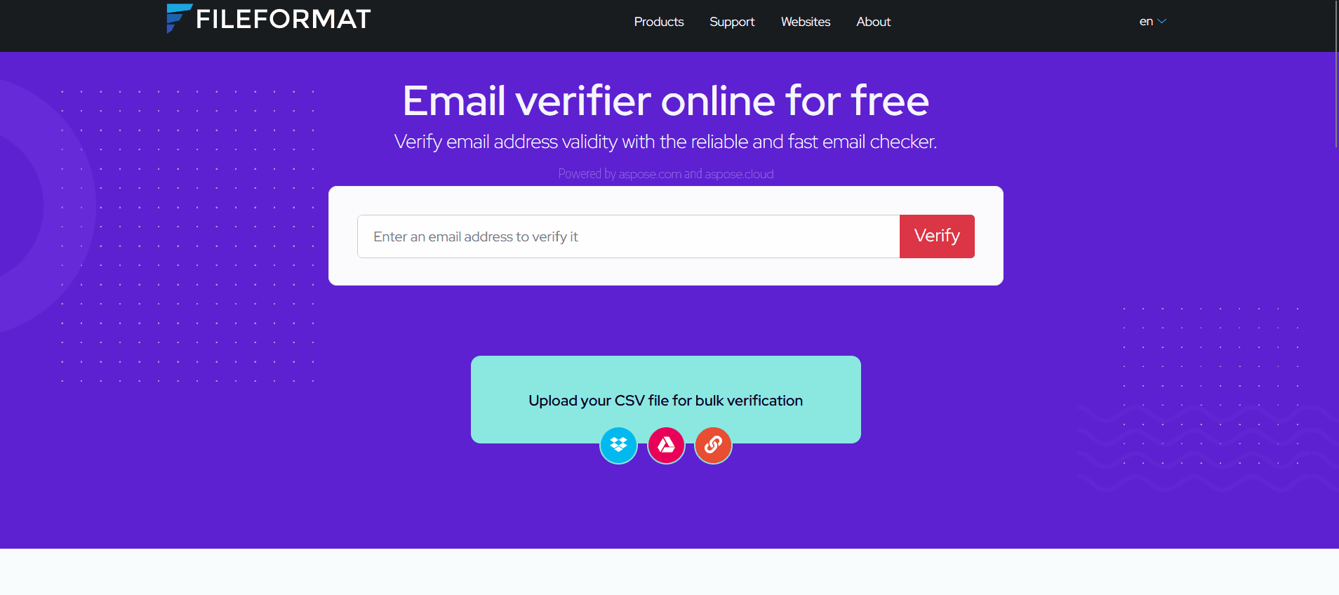How to verify emails